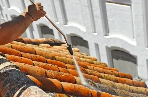 Nettoyage de toitures - Crouy